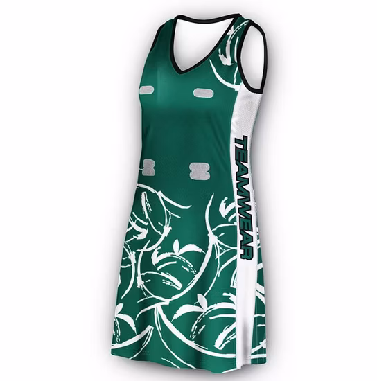 OEM Service Female Tight Sublimation Printing Netball Dress (ELTNBJ-153)