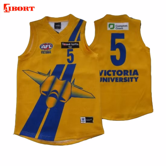 Aibort 卸売プロフェッショナルカスタムデザイン格安昇華プリントスポーツクラブ OEM Afl トレーニングキットジャンパーシングレットジャージユニフォーム