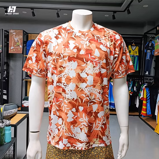 Aibort 昇華ファーストクラス品質カスタムロゴ男性印刷カスタム Tシャツ印刷無地特大 Tシャツ